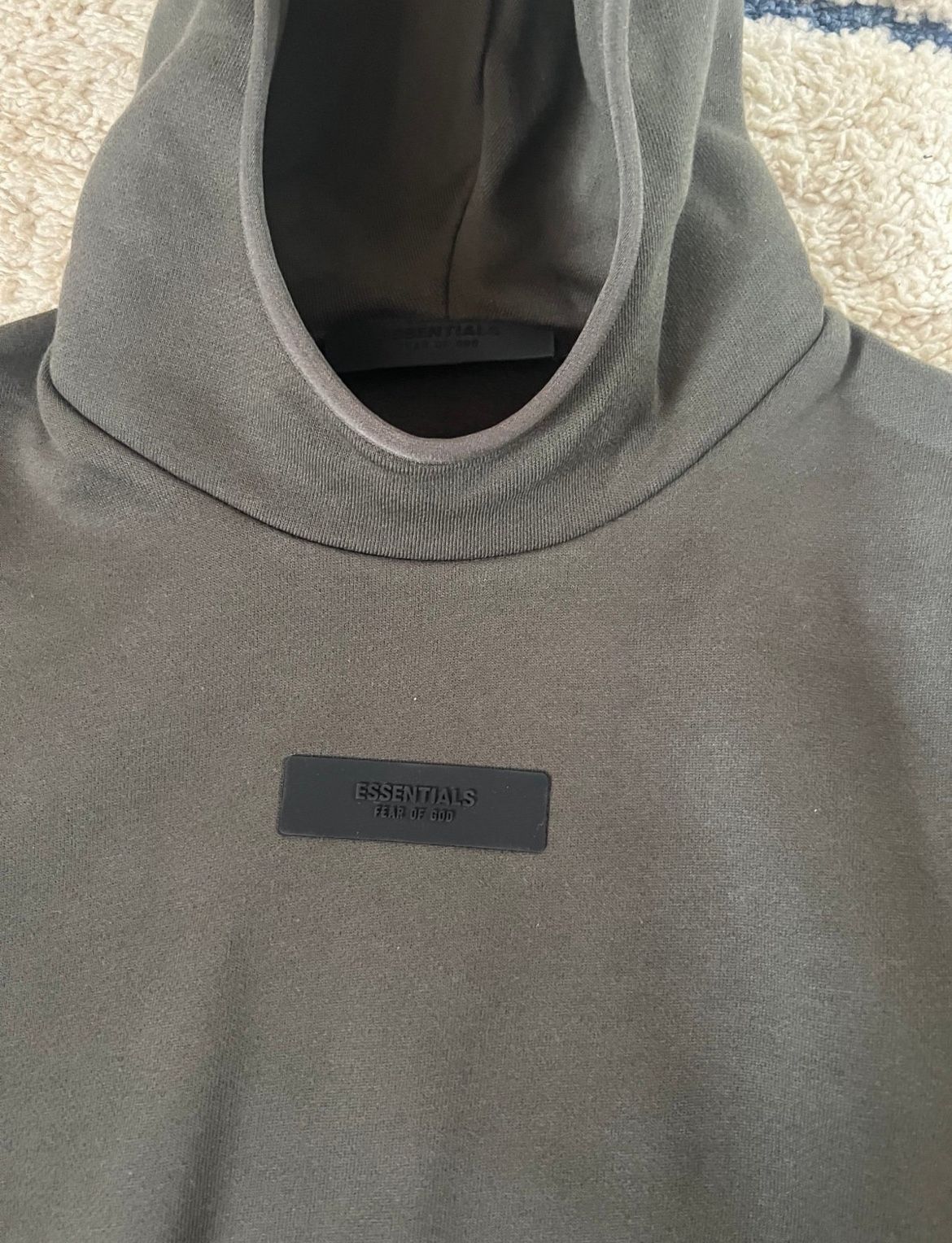 Essentials fear of god ink hoodie size medium BRAND NEW  Shoes