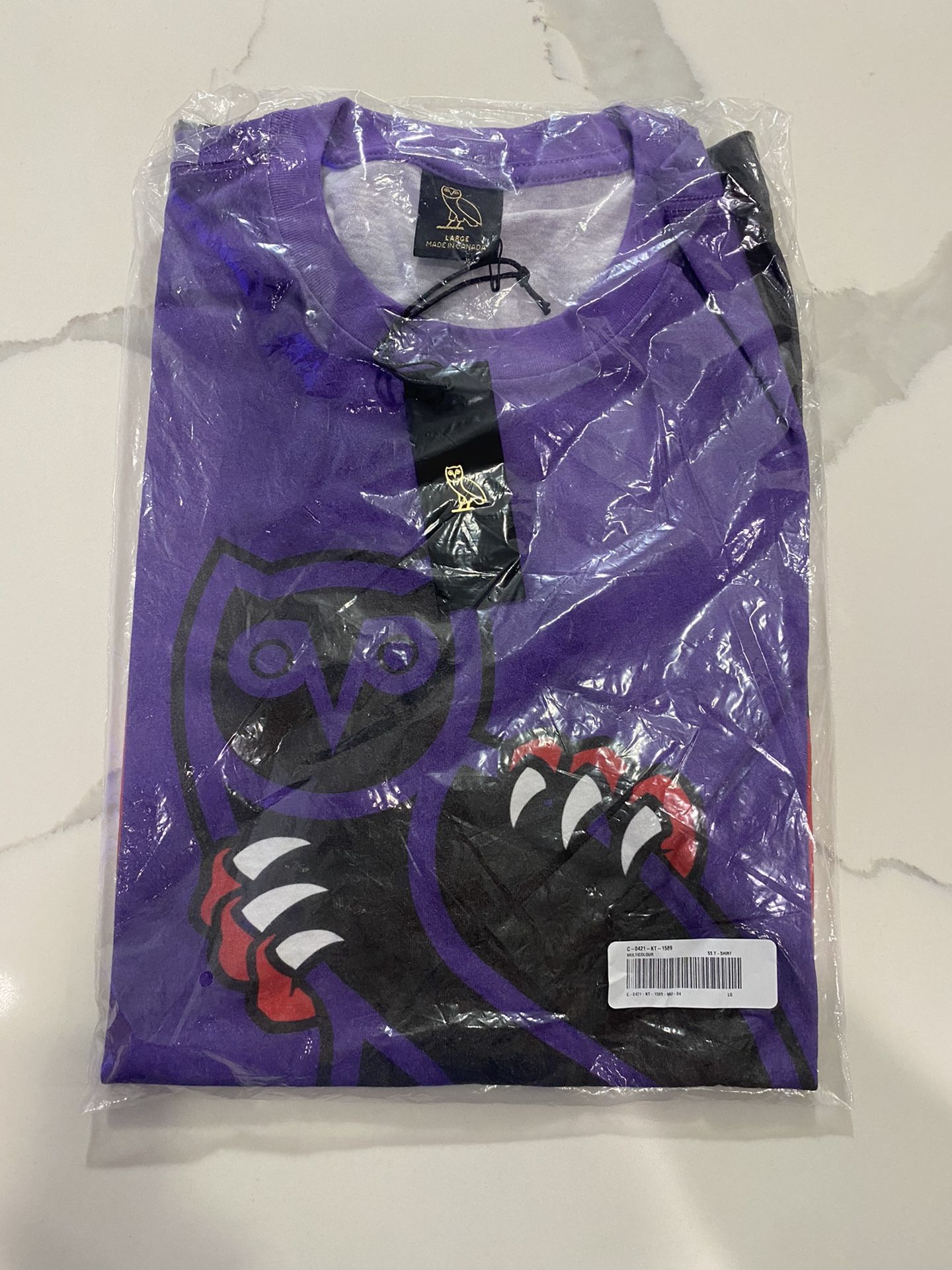 Ovo X Toronto Raptors Size Large