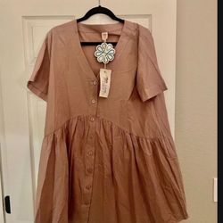 NWT boutique Mauve Dress