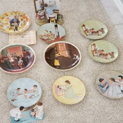 Norman Rockwell Figurines/plates