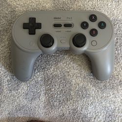 8BitDo Pro 2 Bluetooth Controller for Switch/Switch 2, Hall Effect Joysticks, 2 Pro Back Paddle Buttons, Wireless Gaming Controller for Switch, PC, An