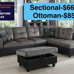🌟Free Delivery—Brand New Sofa, Couch, Sectional 