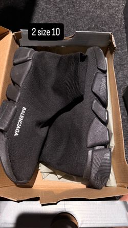 black balenciaga's