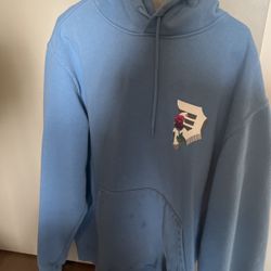 Blue Hoodie Size Medium