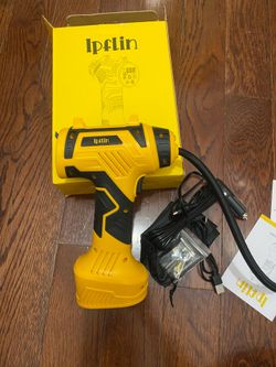 𝟗𝟔𝟎𝟎𝐦𝐀𝐡 Tire Inflator Portable Air Compressor - Corded/Cordless Tire Inflator - 𝐁𝐚𝐭𝐭𝐞𝐫𝐲 & 12V DC, Faster Inflation Handheld Air Compress