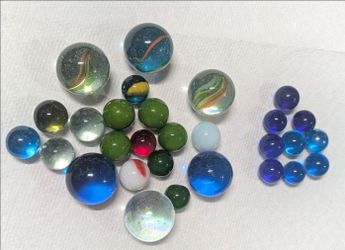 VTG Marbles100 Cats Eye 3 Shooter Cats eye & More