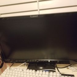 Planar  Monitor & Keyboard