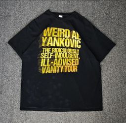 Gildan Heavy Cotton Men Weird Al Yankovic I’ll Advised Vanity Concert Tour Shirt Size XL