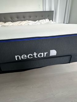 Nectar King Memory Foam Mattress, Headboard, and Bed Frame
