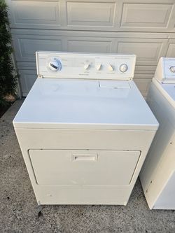 Washer and Dryer Gas