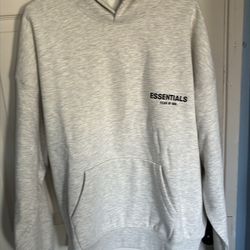 Essentials Hoodie, Size large and small,Color would be light oatme