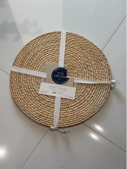 Set of 2 bamboo placemats