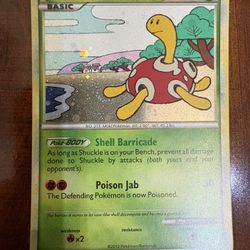 Pokemon Shuckle 11/123 HGSS HeartGold & SoulSilver Holo LP/NM ⭐️