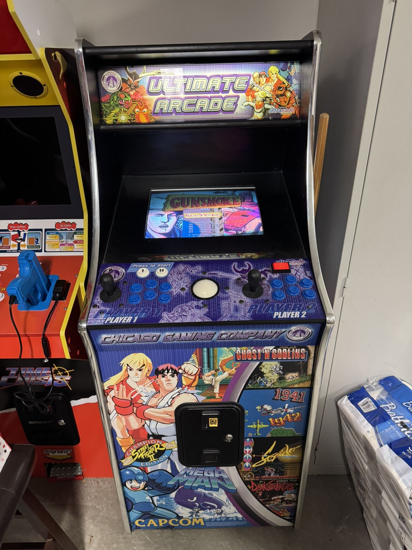 ultracade technologies chicago gaming company 2 player arcade