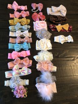 Headband Bows 25 Pc Bundle 