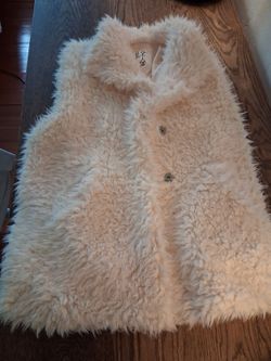 Pete & Greta Vest Faux Sherpa - Like New (Johnny Was)