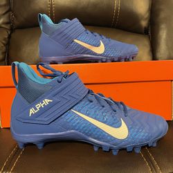 🏈 Nike Alpha Menace Varsity 2 Men's Blue Football Cleat      NFL      [SIZE 11]         PRICE NEGOTIABLE       MAKE AN OFFER 