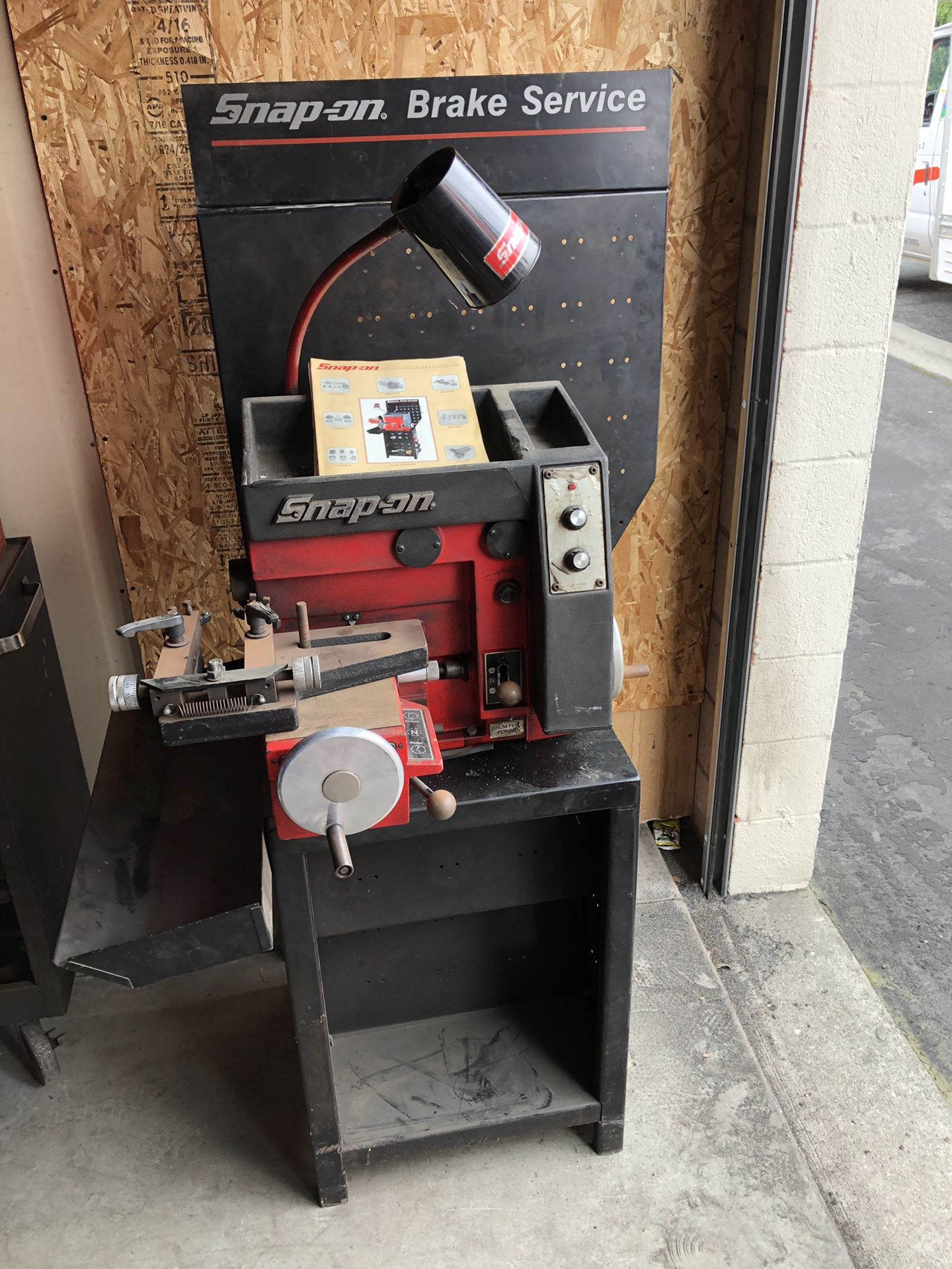 Snap On Brake Lathe