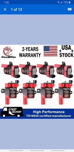 brand new in box.ignition coils(8)