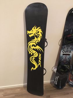 liter Contractie viel Donek Incline 164 snowboard with bindings for Sale in Vancouver, WA -  OfferUp