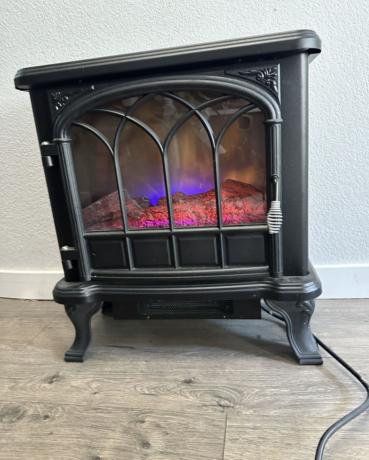 🔥 OLD FASHIONED Fireplace Electric Portable Heater