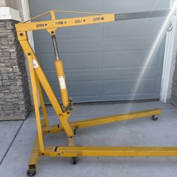 Engine Hoist Engine Cherry Picker