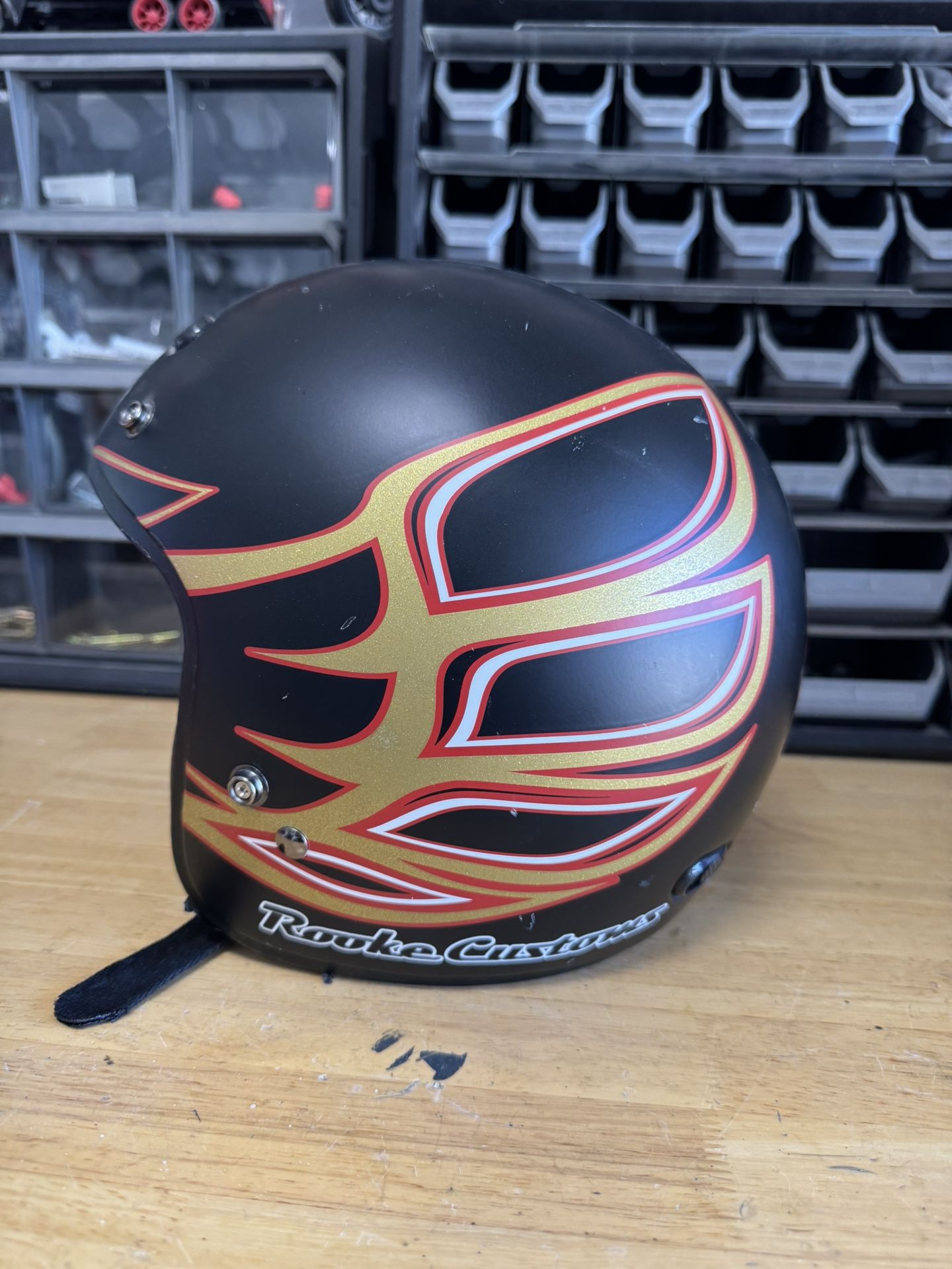 Speed And Strength Jesse Rooke Customs 3/4 Helmet Medium