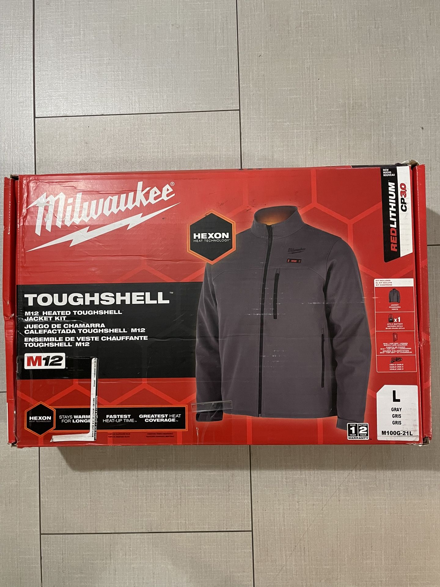 Men Milwaukee M12 Heated Jacket Kit