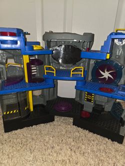 Batman cave and tower
