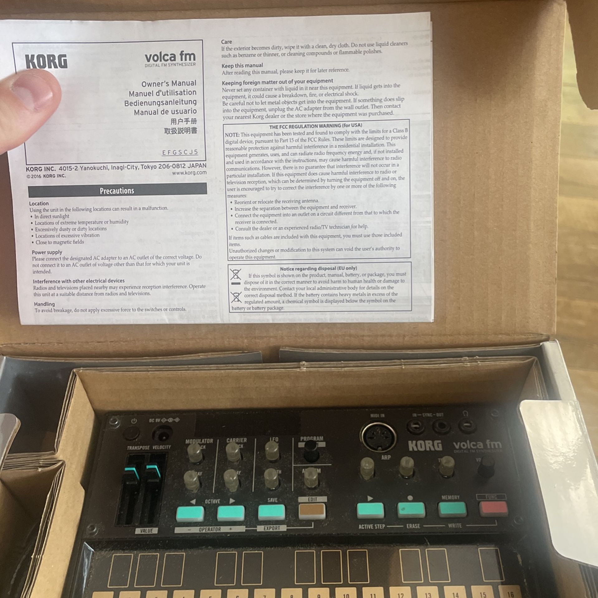 Korg Volca FM