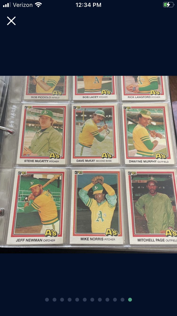 1981 Donruss Baseball Cards 