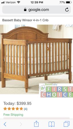 Bassett Baby Winsor 4-1 Crib