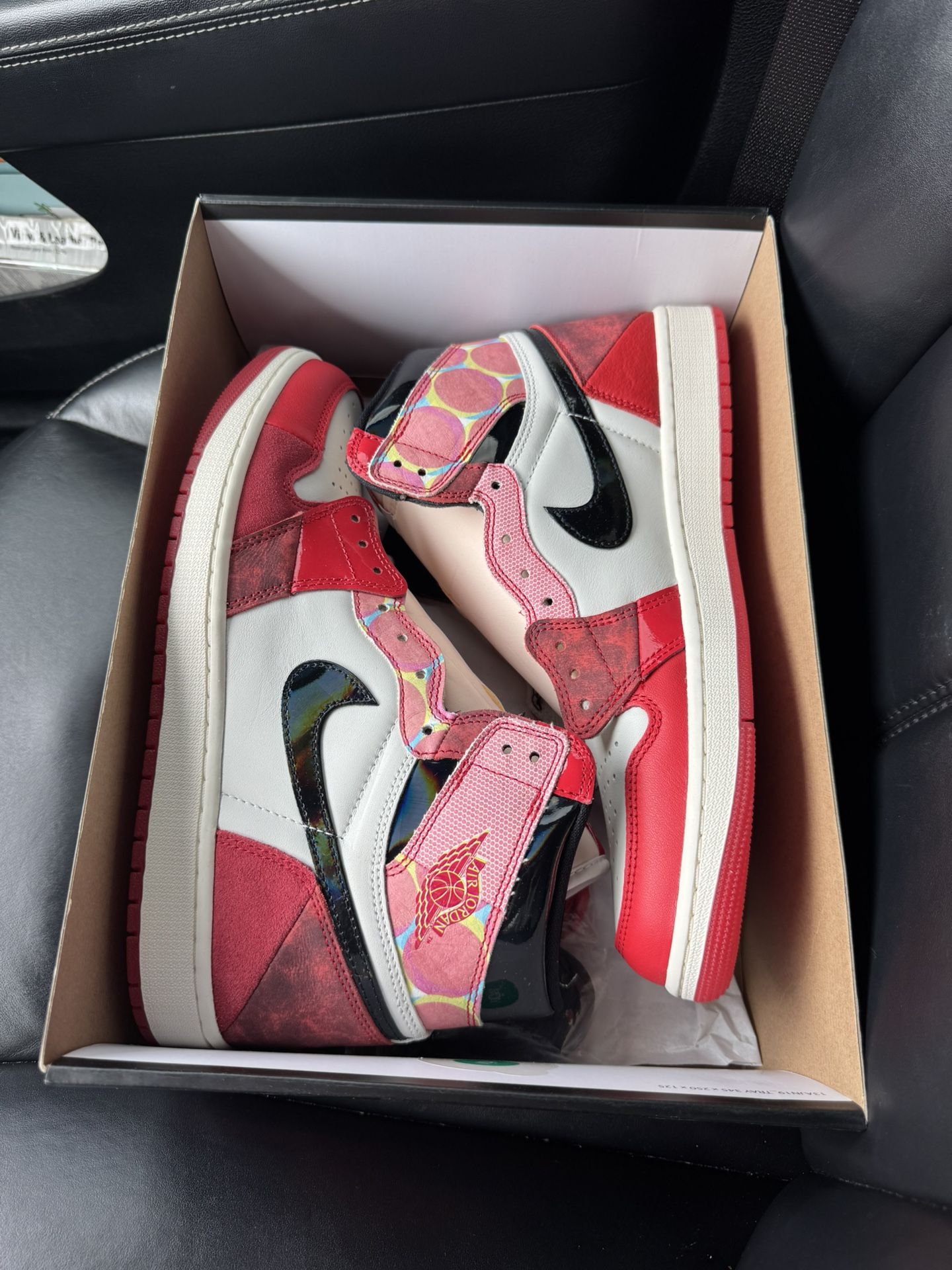 Jordan 1 Spider-Man Spider Verse Size 12 Brand New 