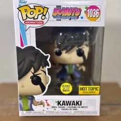 Funko Pop Boruto Naruto Next Generations Kawaki Glow in the Dark Hot Topic