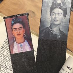 Hand Made Frida Kahlo Bookmarks 9.99 Each 