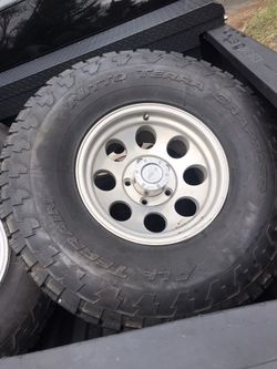 35” nitto terra grapplers on 5x4.5 lug pattern