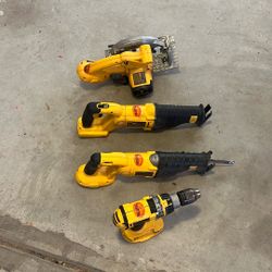 DeWALT  Tools (x4) $25 Each
