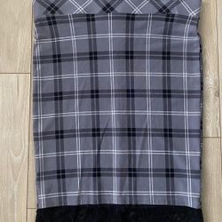 Torrid Gray Plaid Pencil Skirt
