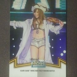2018 Topps WWE Kairi Sane #NXT-20 Mae Young Classic Women's Division Wrestle World Wrestling Card Sports Collectible Trading Pro Professional