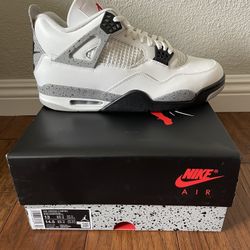 Jordan 4 White Cement Size 13 - Brand New Never Worn 