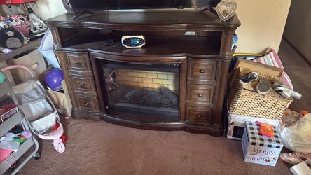 Electric fireplace heater