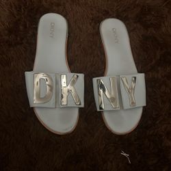 DKNY Blue Slide Slip On