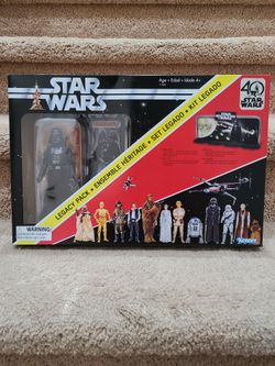 Star Wars The Black Series Darth Vader 40th Anniversary Legacy Pack Red Eye Rare Variant Brand New