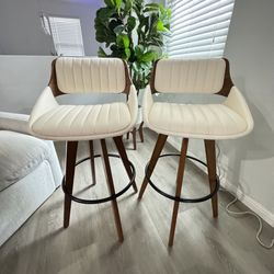 Jobani Swivel Stool (Set of 2)