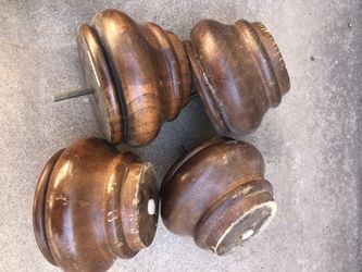 4 Bun Feet - Great Project Pieces!