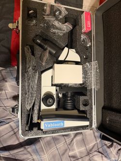 Vabiooth Trinocular Compound Microscope with LCD Screen