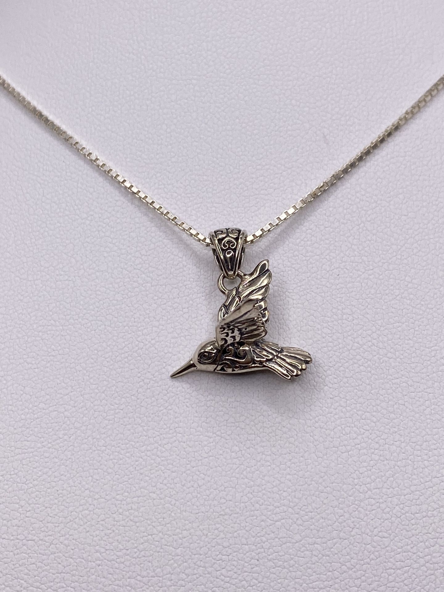 925 ATI bird Necklace 