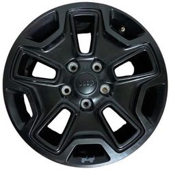 OEM Jeep Wrangler JK Willys Wheels 17” Black – Set of 5
