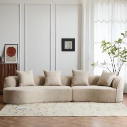 New Curved Sectional. Multiple Colors. 126x46Dx25.25H. Free Delivery!