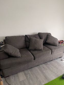 Grey couch